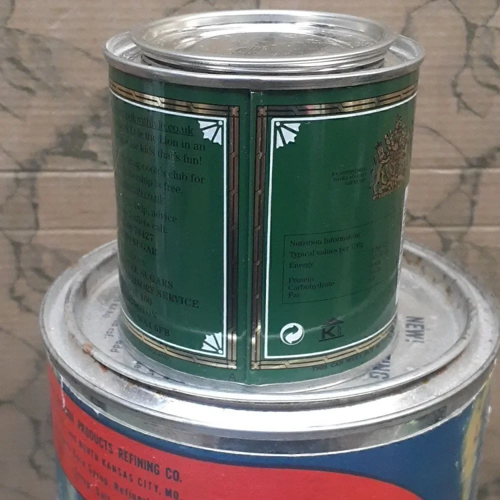 ‎3 pc set vintage Karo syrup tins
